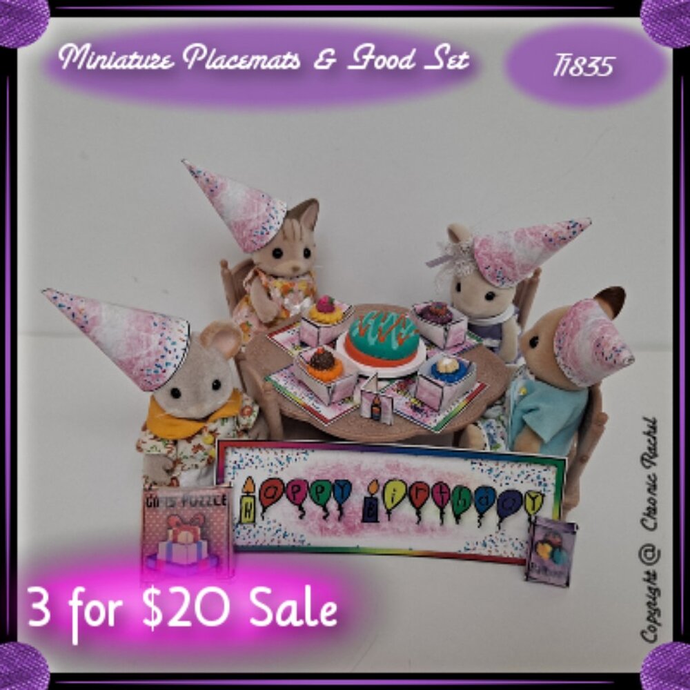 Zigzag Birthday Cakes & Glued-Together Desserts
